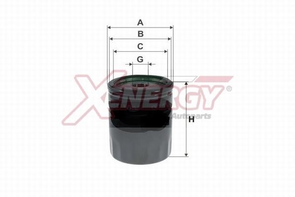 Xenergy X1544500 Oil Filter X1544500