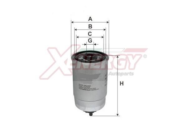 Xenergy X157107 Fuel filter X157107