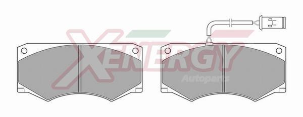 Xenergy X40191 Brake Pad Set, disc brake X40191