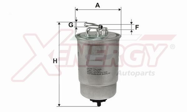 Xenergy X1510134 Fuel filter X1510134