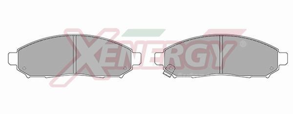 Xenergy X41046 Brake Pad Set, disc brake X41046