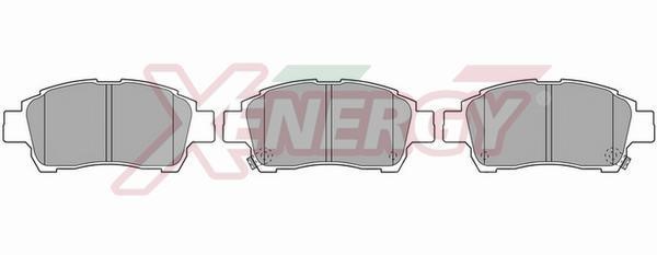 Xenergy X40780 Brake Pad Set, disc brake X40780