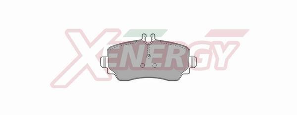 Xenergy X40676 Brake Pad Set, disc brake X40676