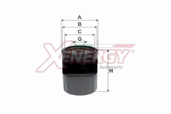 Xenergy X1595731 Oil Filter X1595731