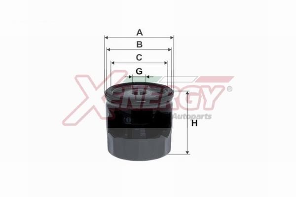 Xenergy X159554 Oil Filter X159554