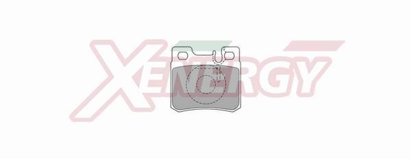 Xenergy X40436 Brake Pad Set, disc brake X40436