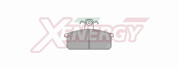 Xenergy X40079 Brake Pad Set, disc brake X40079
