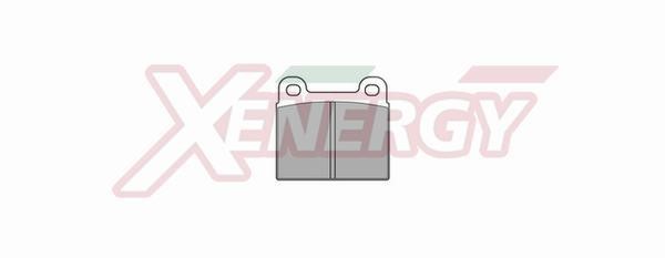 Xenergy X40006 Brake Pad Set, disc brake X40006