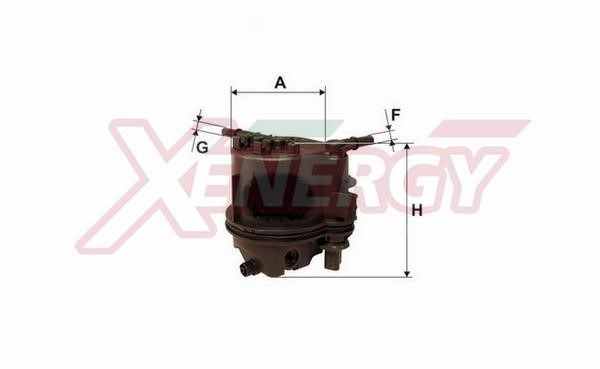 Xenergy X1510459 Fuel filter X1510459