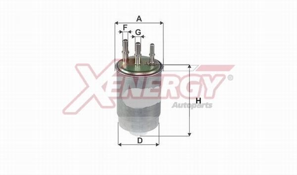 Xenergy X1598421 Fuel filter X1598421