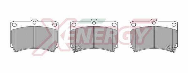 Xenergy X40247 Brake Pad Set, disc brake X40247