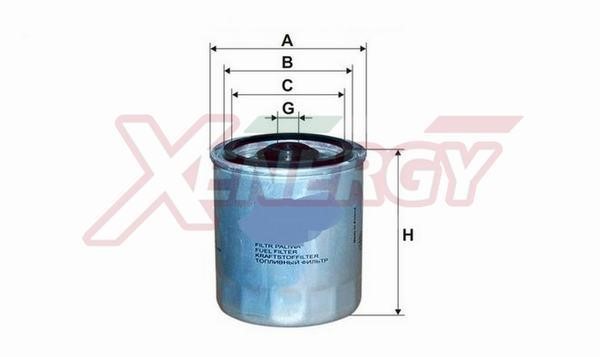 Xenergy X1510133 Fuel filter X1510133
