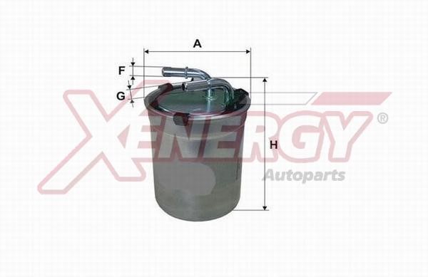 Xenergy X1599864 Fuel filter X1599864