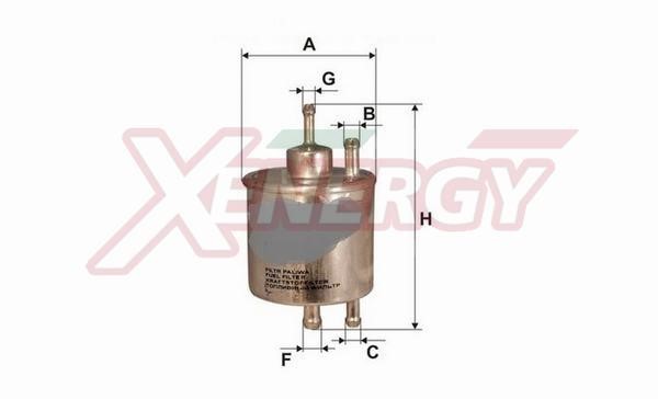 Xenergy X1510438 Fuel filter X1510438