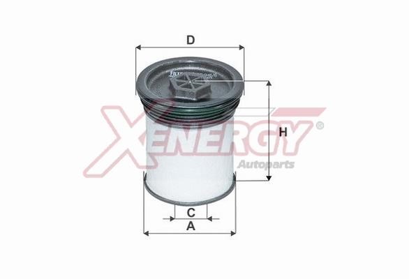 Xenergy X1599466 Fuel filter X1599466
