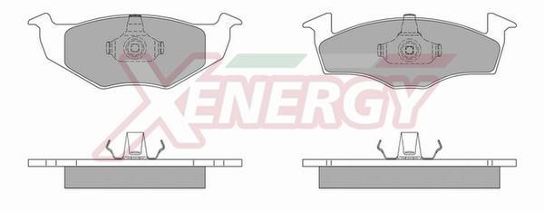 Xenergy X40588 Brake Pad Set, disc brake X40588