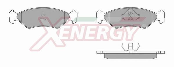 Xenergy X40356 Brake Pad Set, disc brake X40356