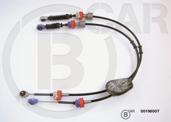 B Car 001NI007 Cable Pull, manual transmission 001NI007