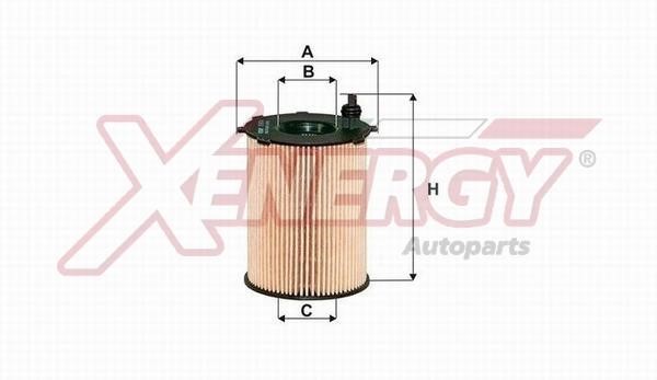 Xenergy X1596674 Oil Filter X1596674