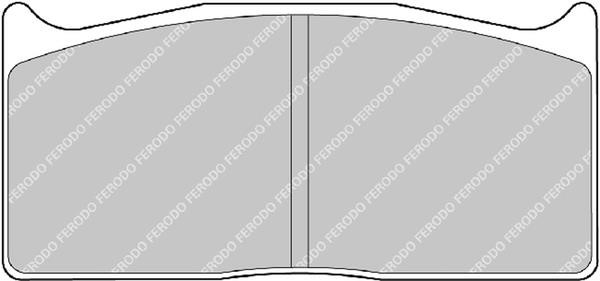 Ferodo FRP308Z Brake shoes Ferodo Racing, set FRP308Z