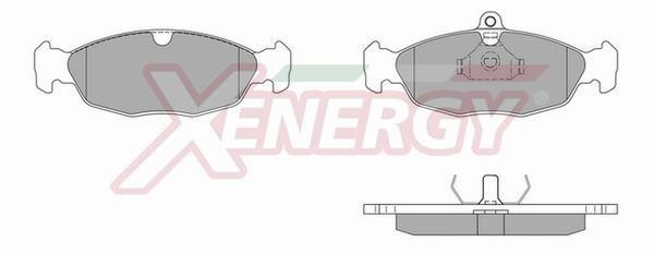 Xenergy X40409 Brake Pad Set, disc brake X40409