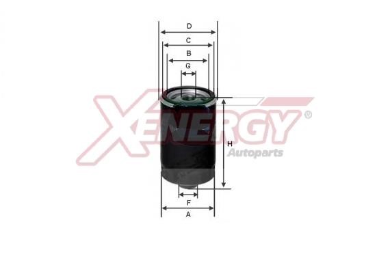 Xenergy X1510400 Oil Filter X1510400