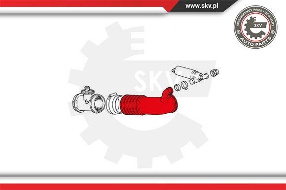 Intake Hose, air filter Esen SKV 24SKV492