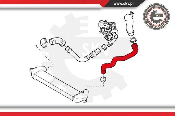 Intake hose Esen SKV 43SKV031