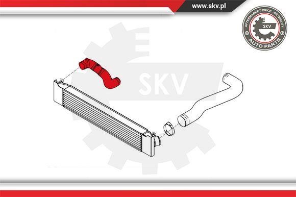 Intercooler pipe Esen SKV 24SKV898