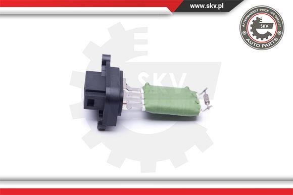 Resistor, interior blower Esen SKV 94SKV059