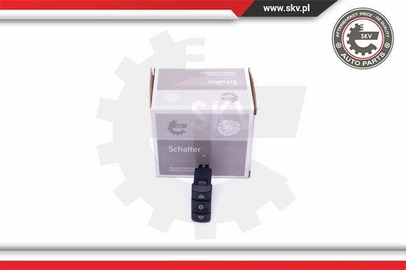 Power window switch Opel Movano: 37SKV365 Esen SKV Power window button