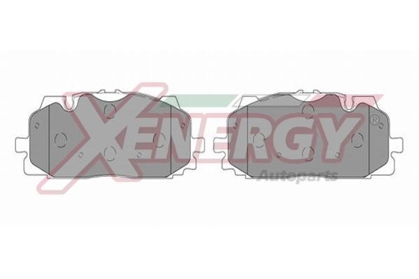 Xenergy X41350 Brake Pad Set, disc brake X41350