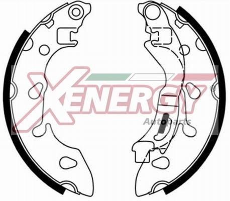 Xenergy X50644 Brake shoe set X50644