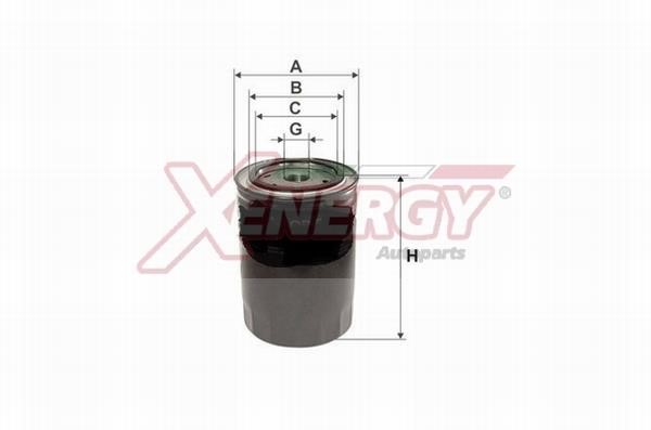 Xenergy X1510202 Oil Filter X1510202
