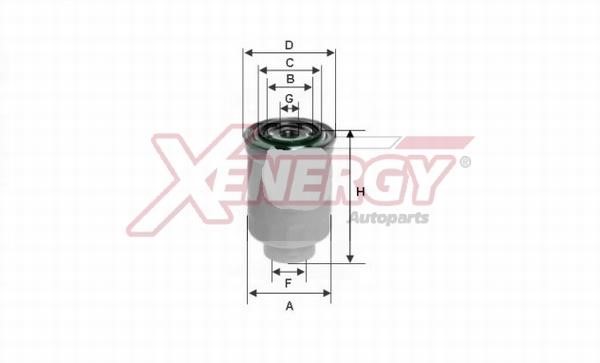 Xenergy X1537400 Fuel filter X1537400