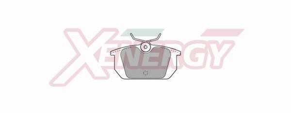 Xenergy X40233 Brake Pad Set, disc brake X40233