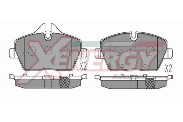 Xenergy X41375 Brake Pad Set, disc brake X41375