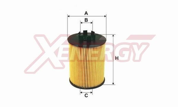 Xenergy X1524533 Oil Filter X1524533
