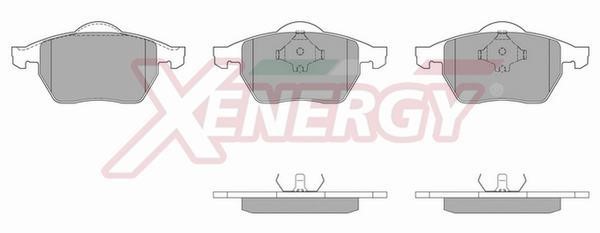 Xenergy X40485 Brake Pad Set, disc brake X40485