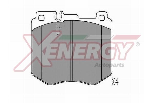 Xenergy X41341 Brake Pad Set, disc brake X41341