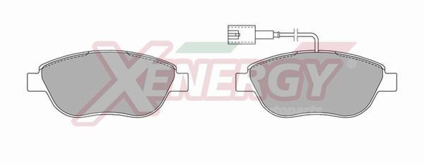 Xenergy X41082 Brake Pad Set, disc brake X41082