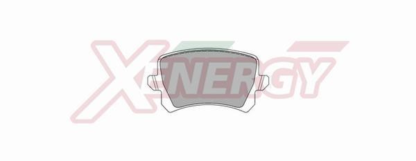 Xenergy X41004 Brake Pad Set, disc brake X41004