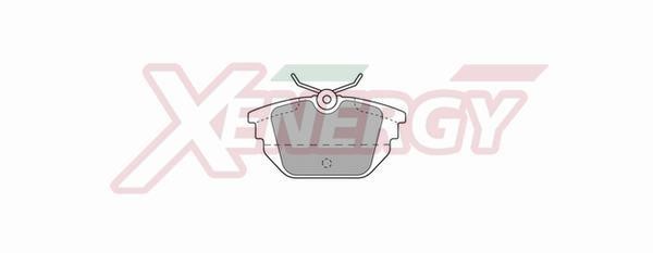 Xenergy X40684 Brake Pad Set, disc brake X40684