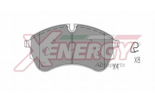 Xenergy X41368 Brake Pad Set, disc brake X41368