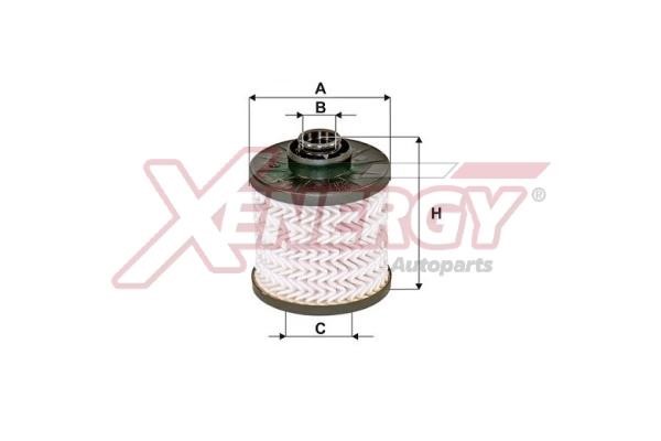 Xenergy X1598169 Fuel filter X1598169