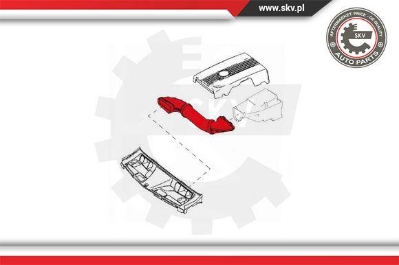 Intake Hose, air filter Esen SKV 43SKV900