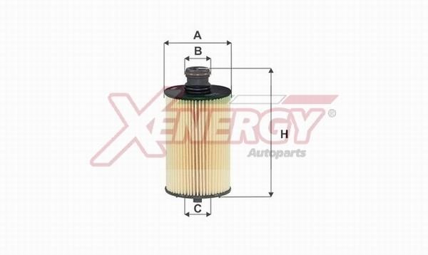 Xenergy X1596101 Oil Filter X1596101