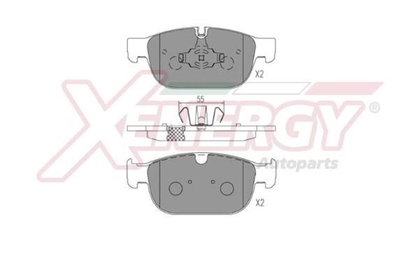 Xenergy X41287 Brake Pad Set, disc brake X41287