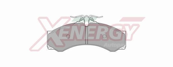 Xenergy X40653 Brake Pad Set, disc brake X40653