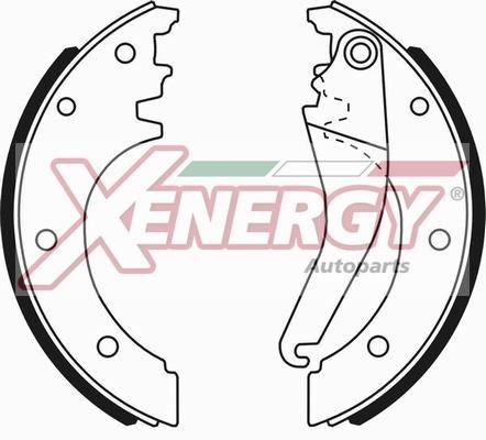 Xenergy X50721 Brake shoe set X50721